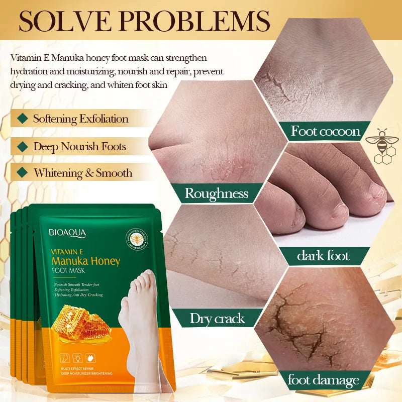Honey Exfoliating Foot Mask
