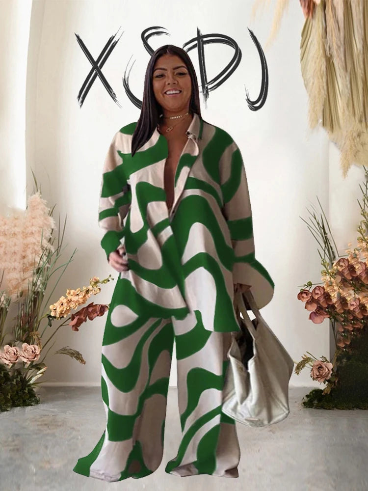 Casual Pants 2 PC Set