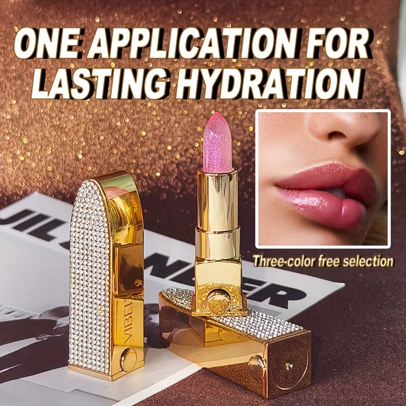 2 in 1 Sparkling Changing Lipstick