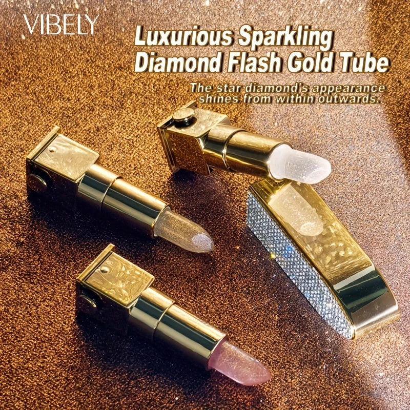 2 in 1 Sparkling Changing Lipstick
