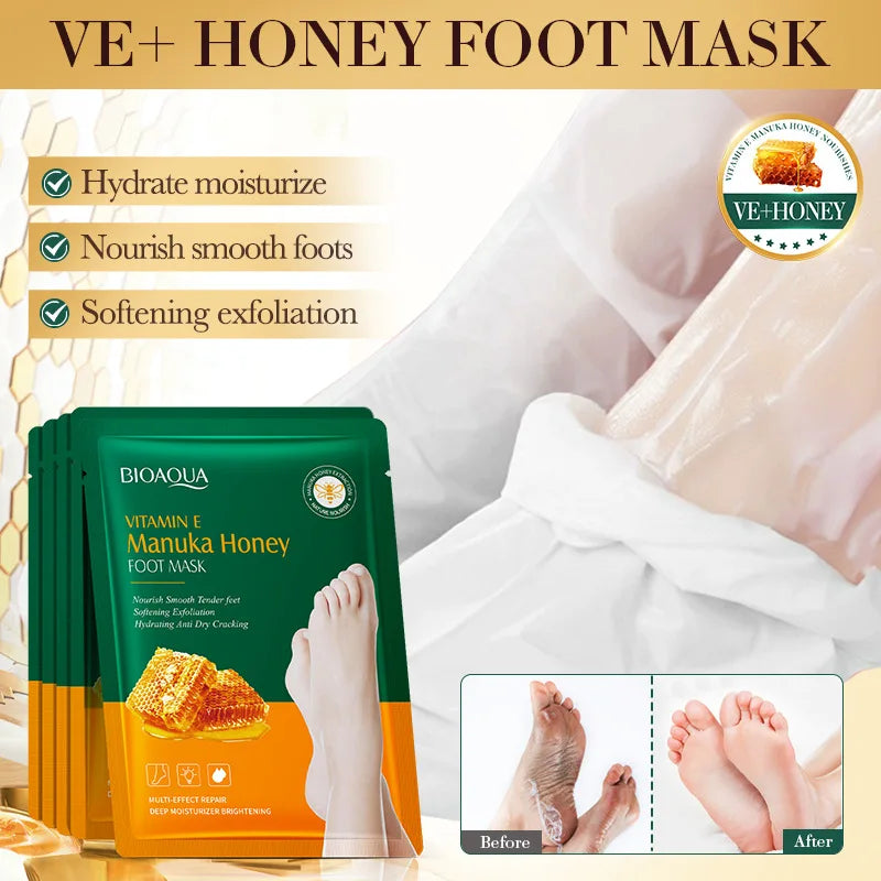 Honey Exfoliating Foot Mask