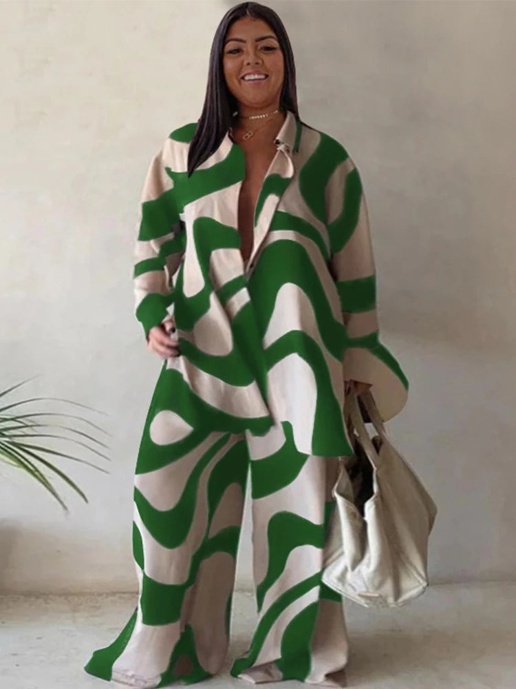 Casual Pants 2 PC Set