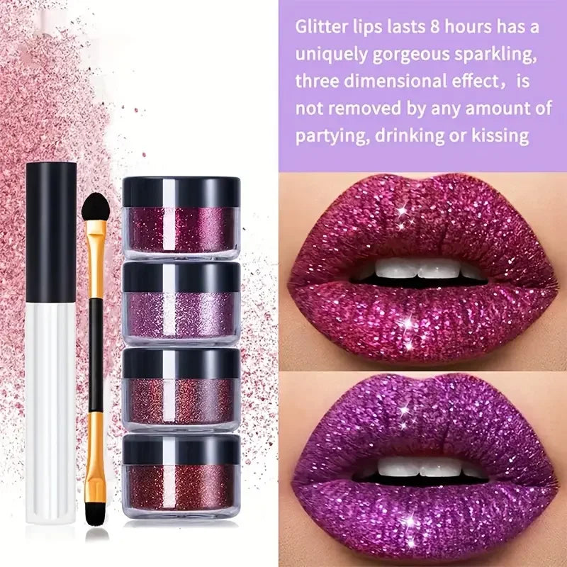 4 Color Body Glitter