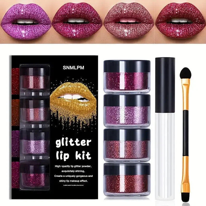 4 Color Body Glitter