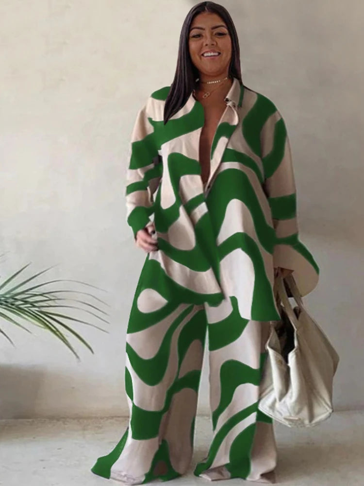 Casual Pants 2 PC Set